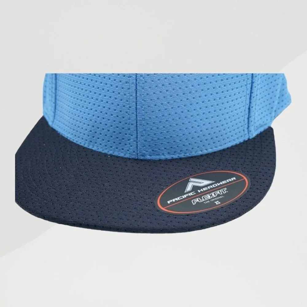 NEW Pacific Headwear Performance Polyester Air‎ Jersey Kids XS Flexfit Cap Es818